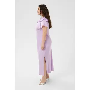 Women's dress KAFFE Curve Kcjamie Frill image-4