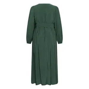 Wrap dress for women KAFFE Curve Kcruby image-2