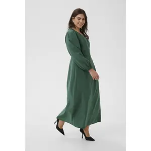 Wrap dress for women KAFFE Curve Kcruby image-4