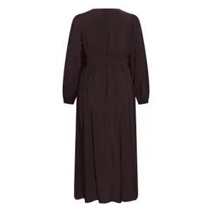 Wrap dress for women KAFFE Curve Kcruby image-2