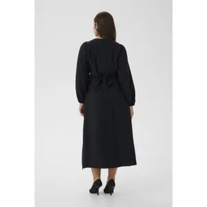 Wrap dress for women KAFFE Curve Curve Kcruby image-5