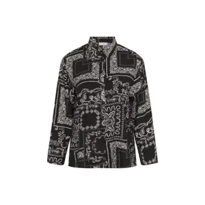Women's long sleeve shirt KAFFE Curve Gardia image-0