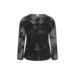 Women's T-shirt KAFFE Curve Juliana image-0