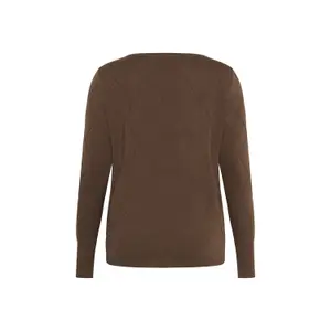 Woman sweater KAFFE Curve Lizzy Argyle image-1