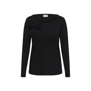 Women's long sleeve T-shirt KAFFE Curve Susana image-0