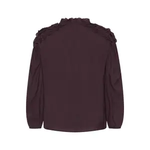Γυναικεία πουκαμίσα KAFFE Curve Nicola Ruffle image-2