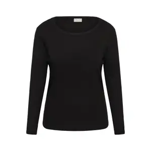 Women's long sleeve T-shirt KAFFE Curve KCCarina image-0
