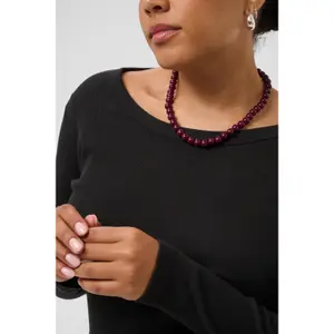Women's long sleeve T-shirt KAFFE Curve KCCarina image-3