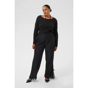 Women's long sleeve T-shirt KAFFE Curve KCCarina image-4