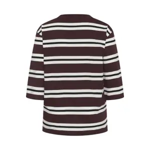 Women's 3/4 sleeve T-shirt KAFFE Curve KCWinni image-1