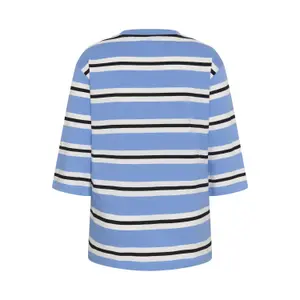 Women's 3/4 sleeve T-shirt KAFFE Curve KCWinni image-1