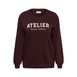 Sweatshirt woman KAFFE Curve Michelle image-0