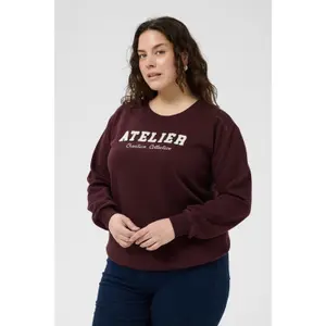 Sweatshirt woman KAFFE Curve Michelle image-5