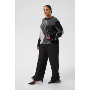 Woman sweater KAFFE Curve Kit image-4