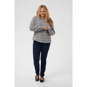 Woman sweater KAFFE Curve Signa image-3