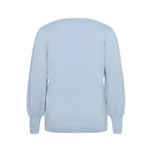 Women's round neck sweater KAFFE Curve Lizzy image-1