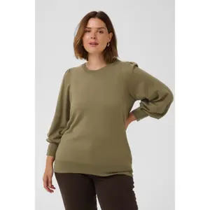 Women's round neck sweater KAFFE Curve Kclizzy image-1