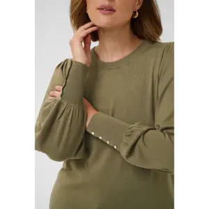 Women's round neck sweater KAFFE Curve Kclizzy image-6