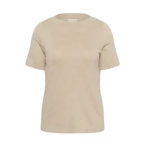 Women's boat neck sweater KAFFE Curve Lizzy image-0