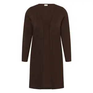 Women's cardigan KAFFE Curve Farsia image-0