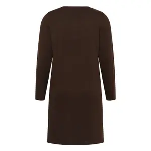 Women's cardigan KAFFE Curve Farsia image-1