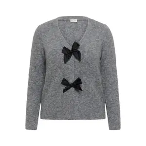 Women's cardigan KAFFE Curve Kcmai image-1
