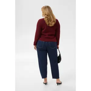 Women's knitted cardigan KAFFE Curve Kcmai image-4