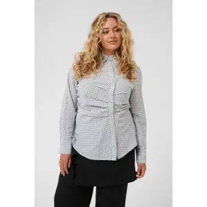 Women's long sleeve shirt KAFFE Curve Kcirina image-1