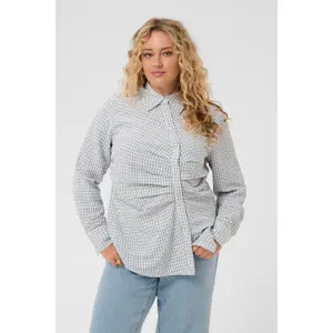 Women's long sleeve shirt KAFFE Curve Kcirina image-3