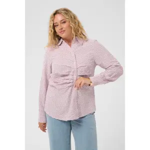 Women's long sleeve shirt KAFFE Curve Kcirina image-1