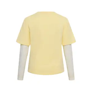 Women's long sleeve T-shirt KAFFE Curve Kcellina image-4