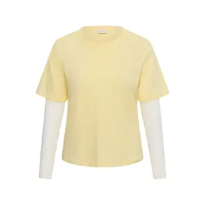Women's long sleeve T-shirt KAFFE Curve Kcellina image-0