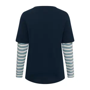 Women's long sleeve T-shirt KAFFE Curve Kclorinda image-2