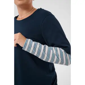 Women's long sleeve T-shirt KAFFE Curve Kclorinda image-6