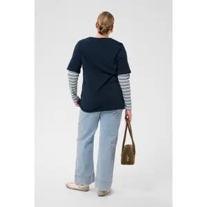 Women's long sleeve T-shirt KAFFE Curve Kclorinda image-3