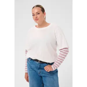 Women's long sleeve T-shirt KAFFE Curve Kclorinda image-2