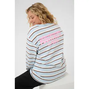 Women's T-shirt KAFFE Curve Kcelona image-5