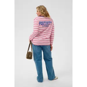 Women's T-shirt KAFFE Curve Kcelona image-4