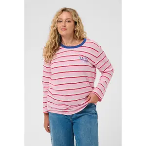Women's T-shirt KAFFE Curve Kcelona image-2