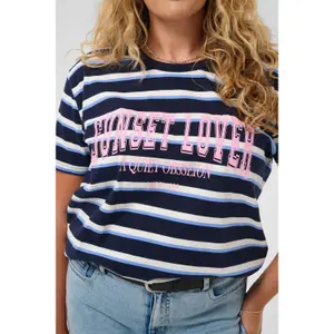 Women's T-shirt KAFFE Curve Kcelona image-5