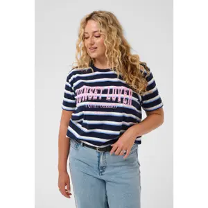 Women's T-shirt KAFFE Curve Kcelona image-2