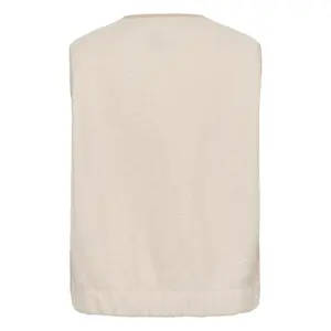 Sleeveless jacket for women KAFFE Curve Filona image-1