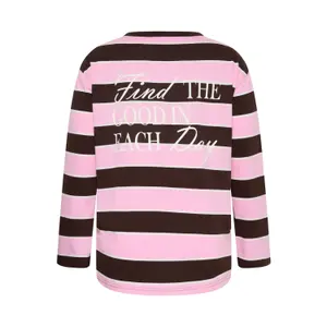 Women's long sleeve T-shirt KAFFE Curve Kcfilona image-1