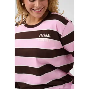 Women's long sleeve T-shirt KAFFE Curve Kcfilona image-6