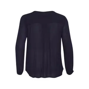 Blusa de manga comprida feminina KAFFE Curve Ami image-4