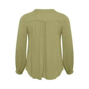 Damesblouse met lange mouwen KAFFE Curve Ami image-3