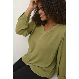 Damesblouse met lange mouwen KAFFE Curve Ami image-5