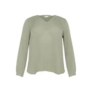Langärmelige Bluse, Damen KAFFE Curve Ami image-0
