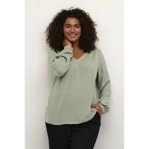 Langärmelige Bluse, Damen KAFFE Curve Ami image-1
