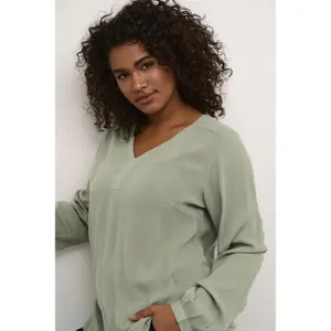 Langärmelige Bluse, Damen KAFFE Curve Ami image-4
